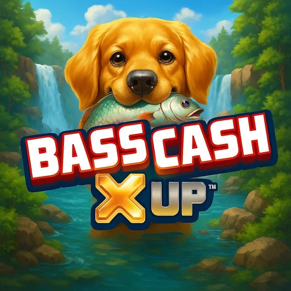 Bass Cash X UP logo by Alchemy Gaming at VipLuck CasinoBass Cash X UP