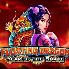 Slots logo of Floating Dragon Year of the Snake from Pragmatic Play at VipLuck Casino